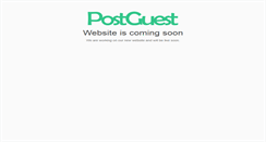 Desktop Screenshot of postguest.com